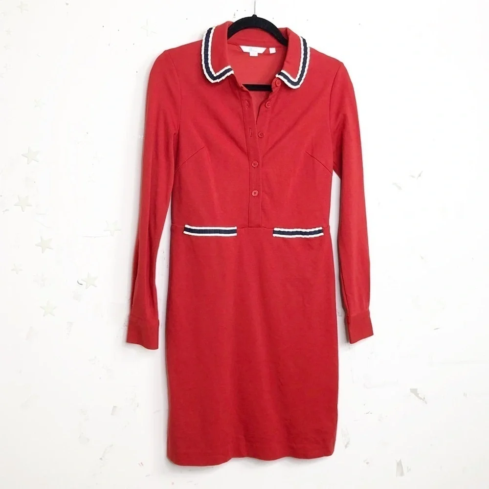 Boden red dress